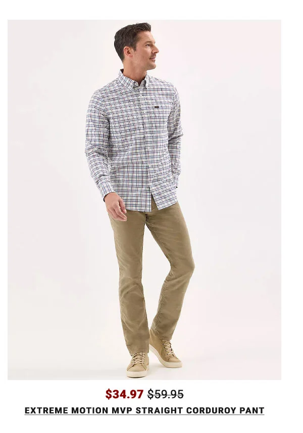 Extreme Motion MVP Straight Corduroy Pant