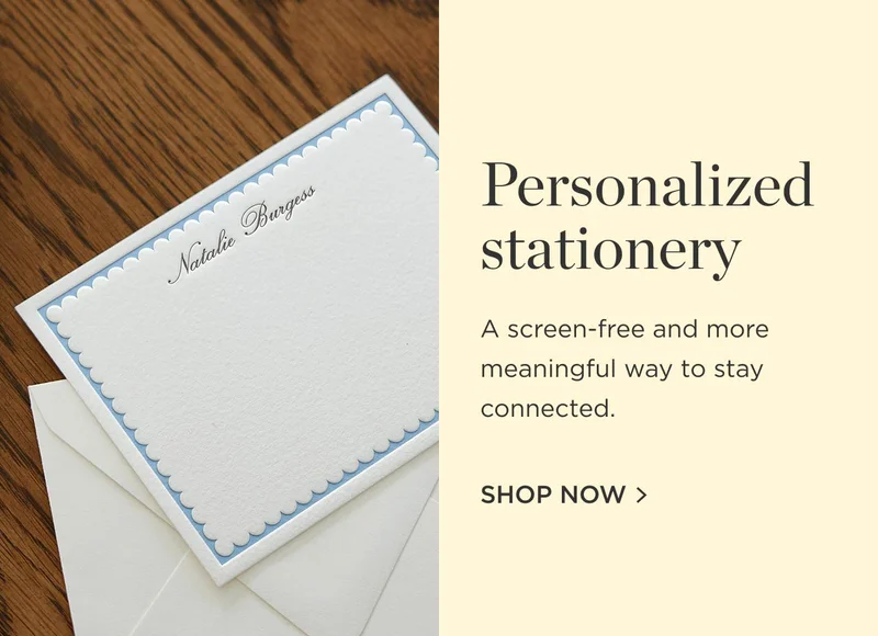 Personalized Stationery