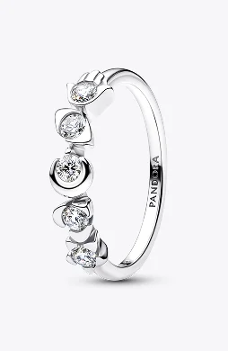 Pandora Talisman Sterling Silver Lab-Grown Diamond Symbols Ring