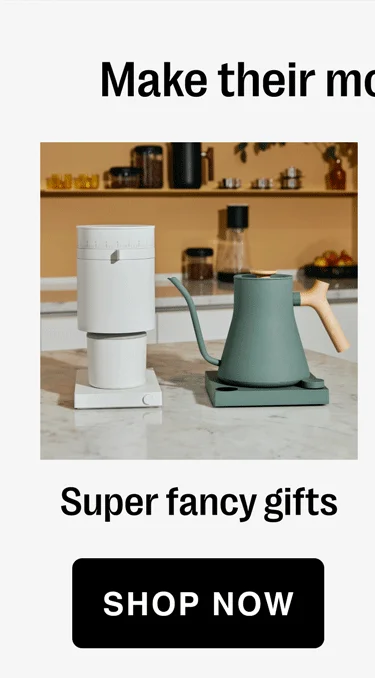 Make their mornings magic Super fancy gifts [shop now]