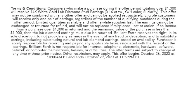 Promo Terms