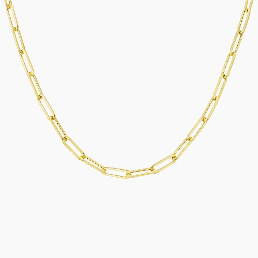 Fairmined Paperclip 20 In. Chain Necklace