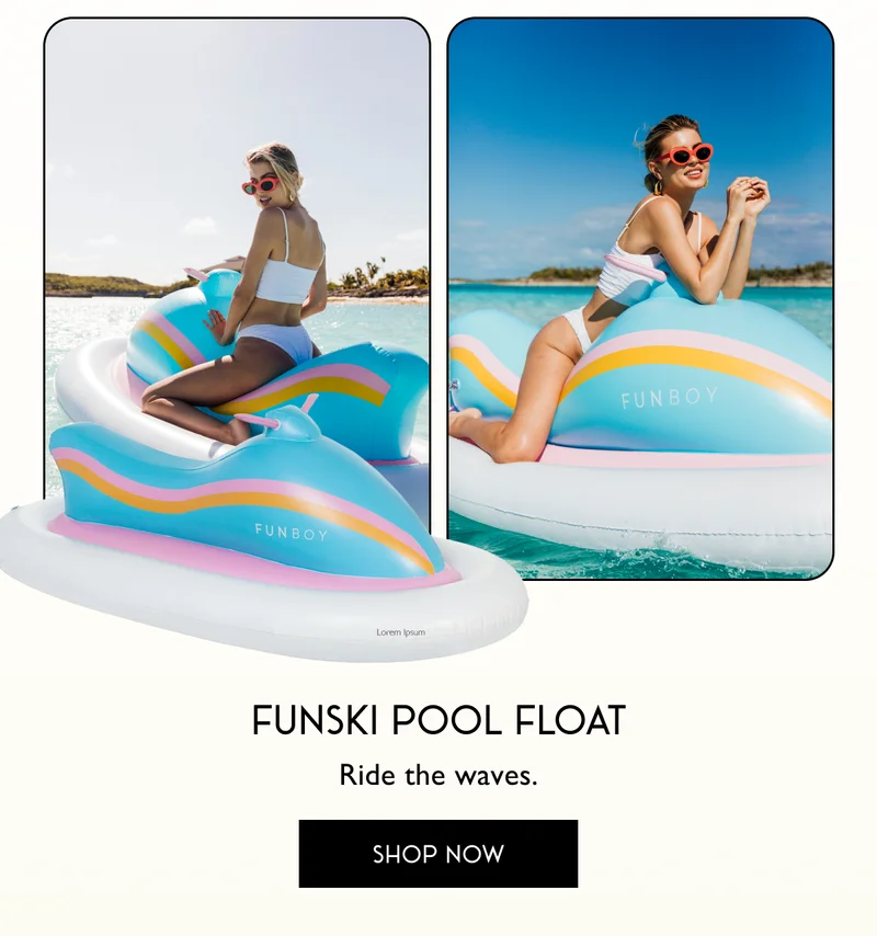 Funski Pool Float | Ride the waves. | SHOP NOW