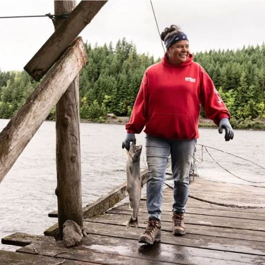 Terrie Brigham - Traditional Hoop Net Fisherwoman