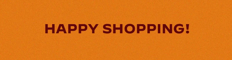 Happy shopping!