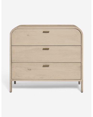 Brooke 3-Drawer Dresser - Natural