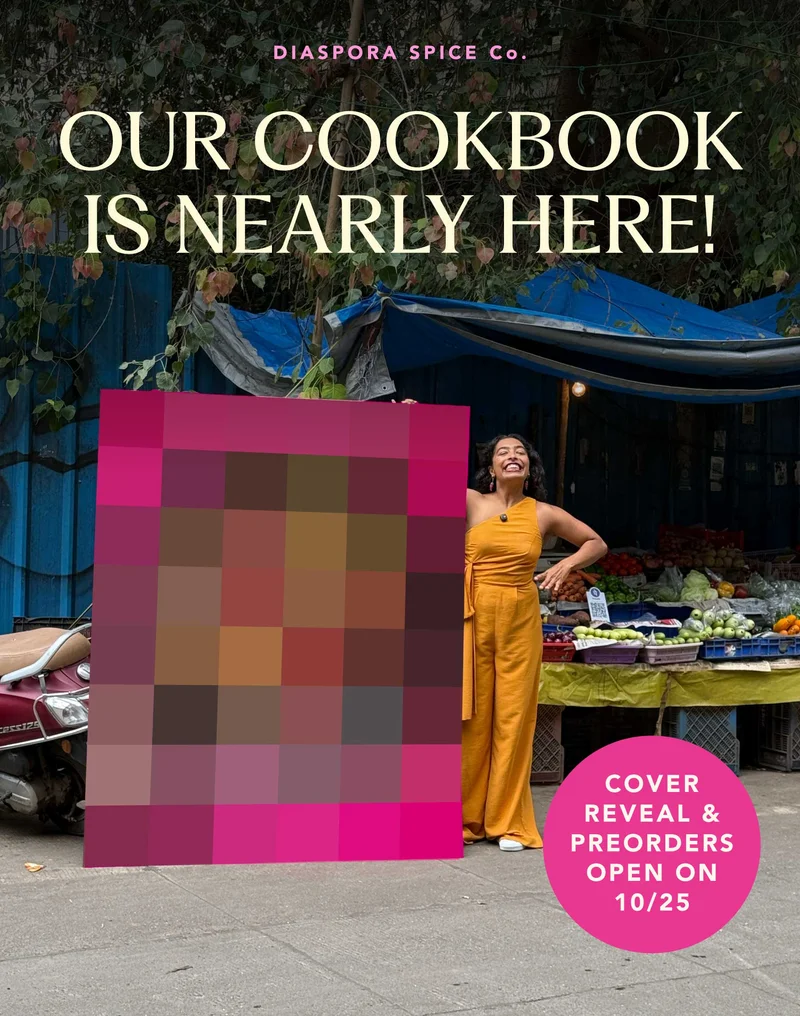 OUR COOKBOOK IS NEARLY HERE! Cover reveal and preorders open on 10/25