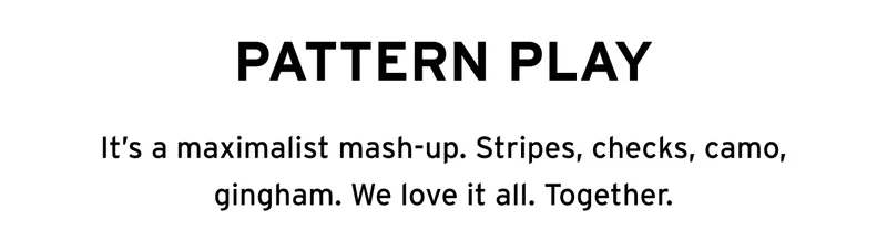 PATTERN PLAY