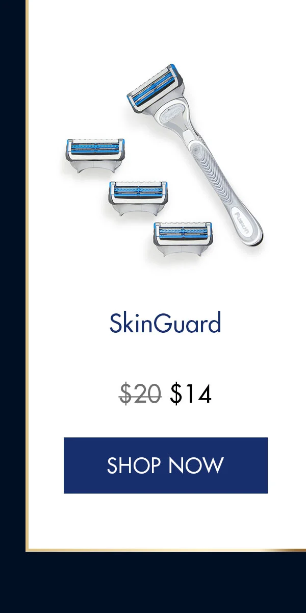 SkinGuard. Was $20, Now $14. SHOP NOW