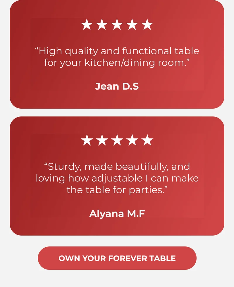 Own Your Forever Table