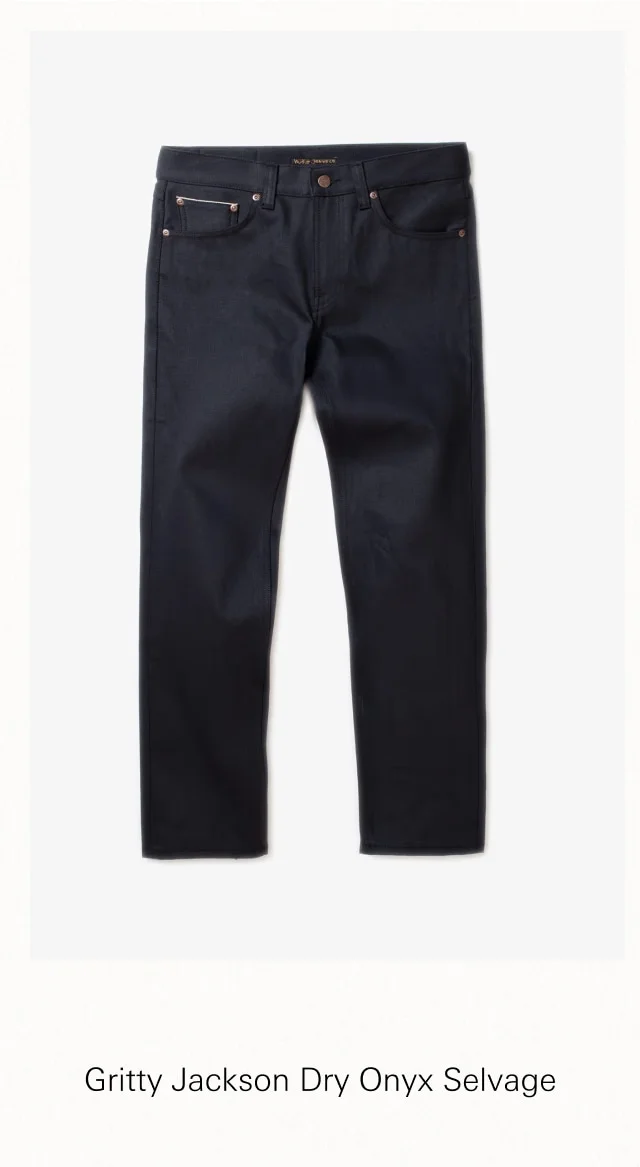 Gritty Jackson Dry Onyx Selvage