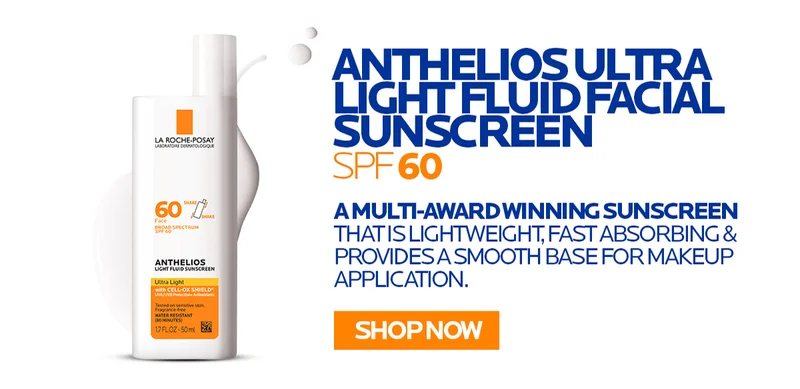 ANTHELIOS ULTRA LIGHT FLUID FACIAL SUNSCREEN SPF 60
