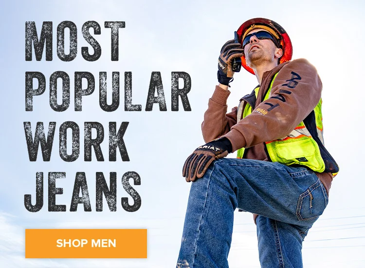 MOST POPULAR WORK JEANS | SHOP MEN