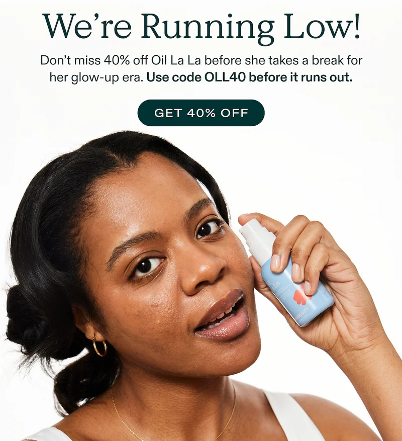 we're running low