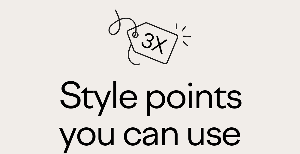 Style points you can use
