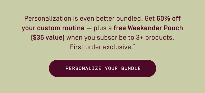 Personalize your bundle