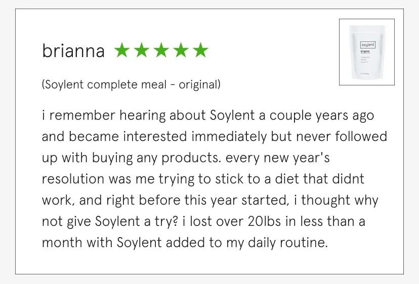 Soylent complete meal - original