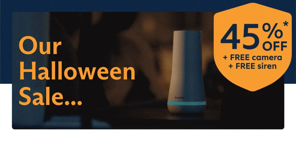 Halloween Sale 45% off