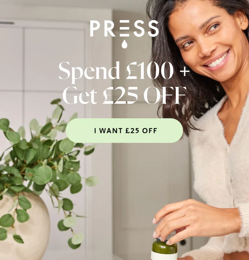 Spend £100 + Get £25 OFF