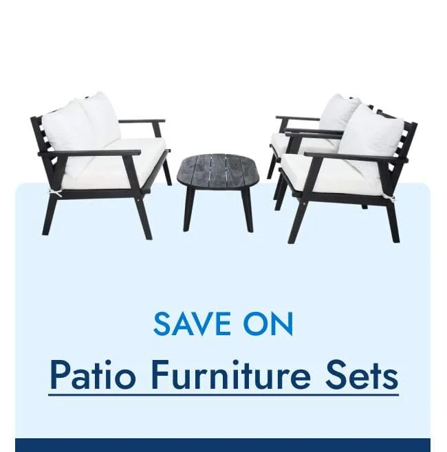Save on Patio Furniture Sets