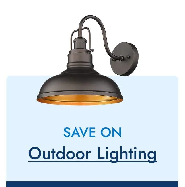 Save on Outdoor Lighting
