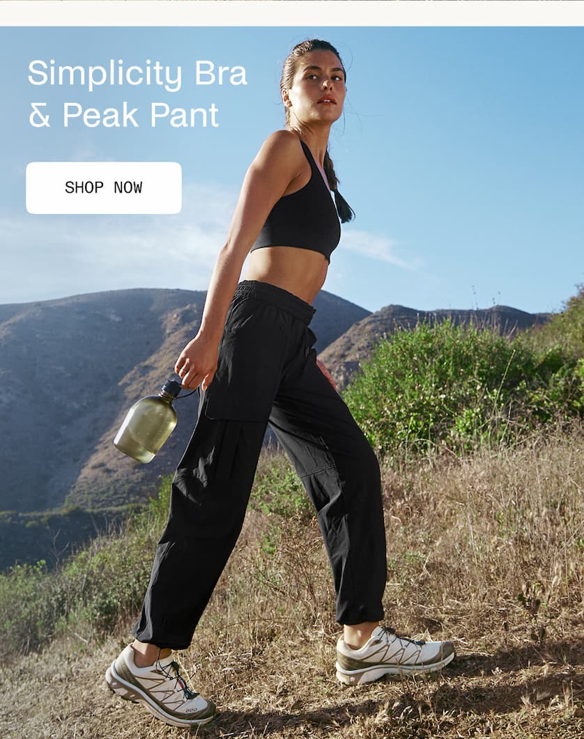 Peak Pant in Black
