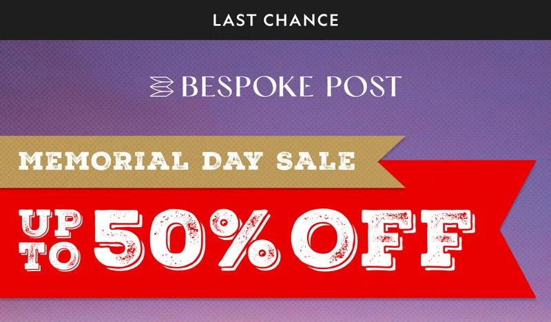 Memorial Day Sale