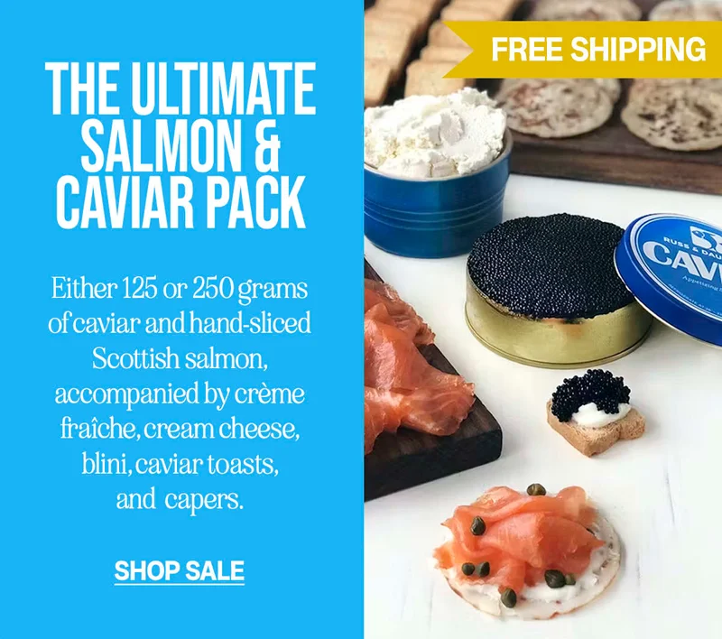 The Ultimate Salmon Pack & Caviar Set