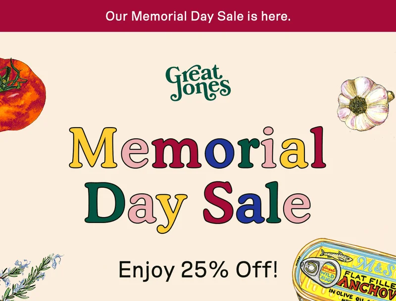 Memorial Day Sale - 25% off