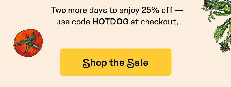 Memorial Day Sale - 25% off