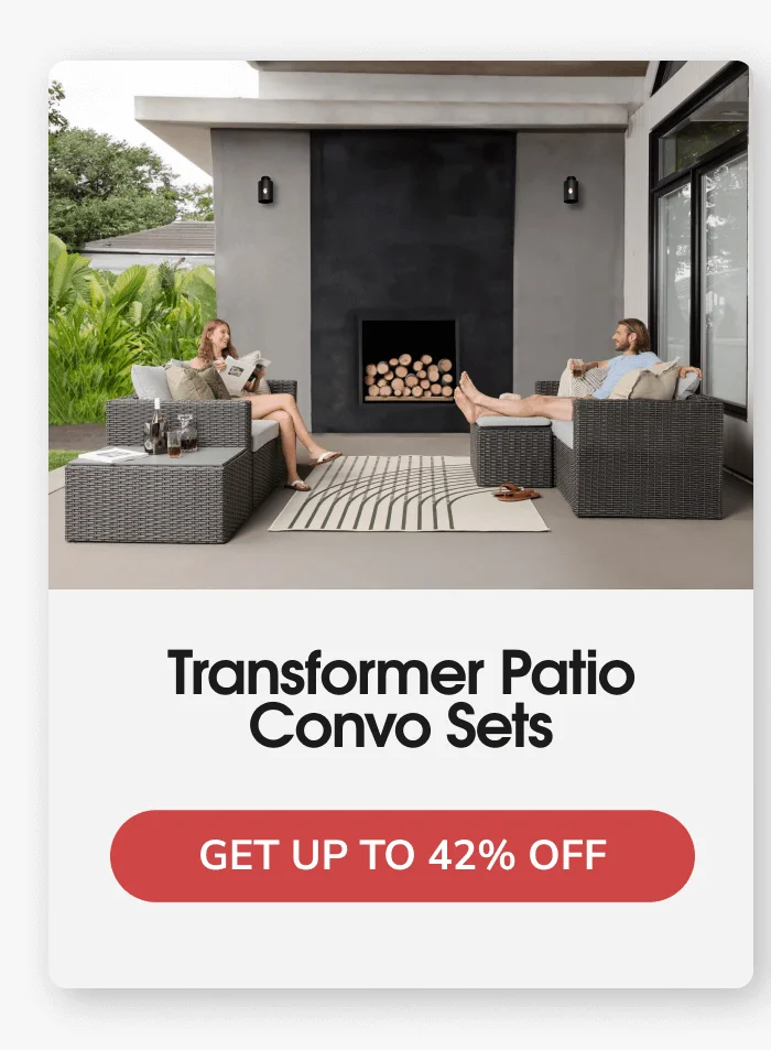 Transformer Patio Convo Sets