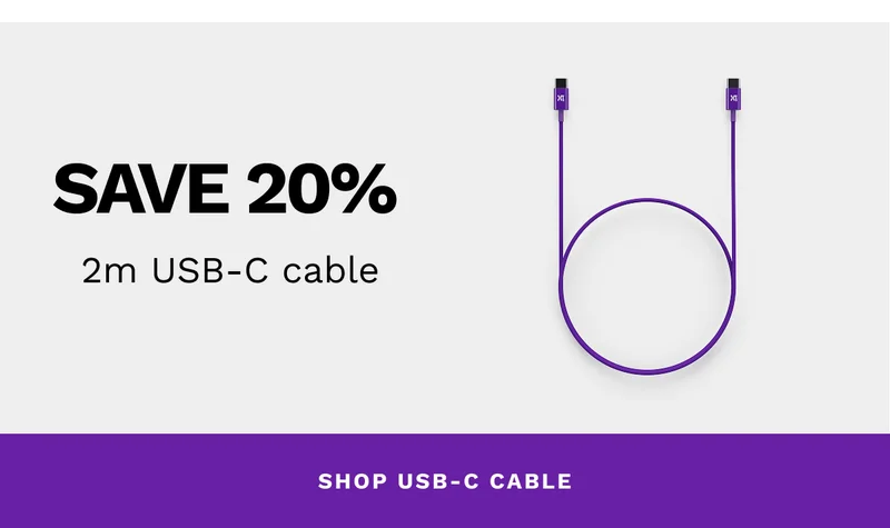 2m USB-C cable