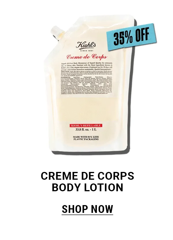 Crème De Corps Body Lotion Refillable