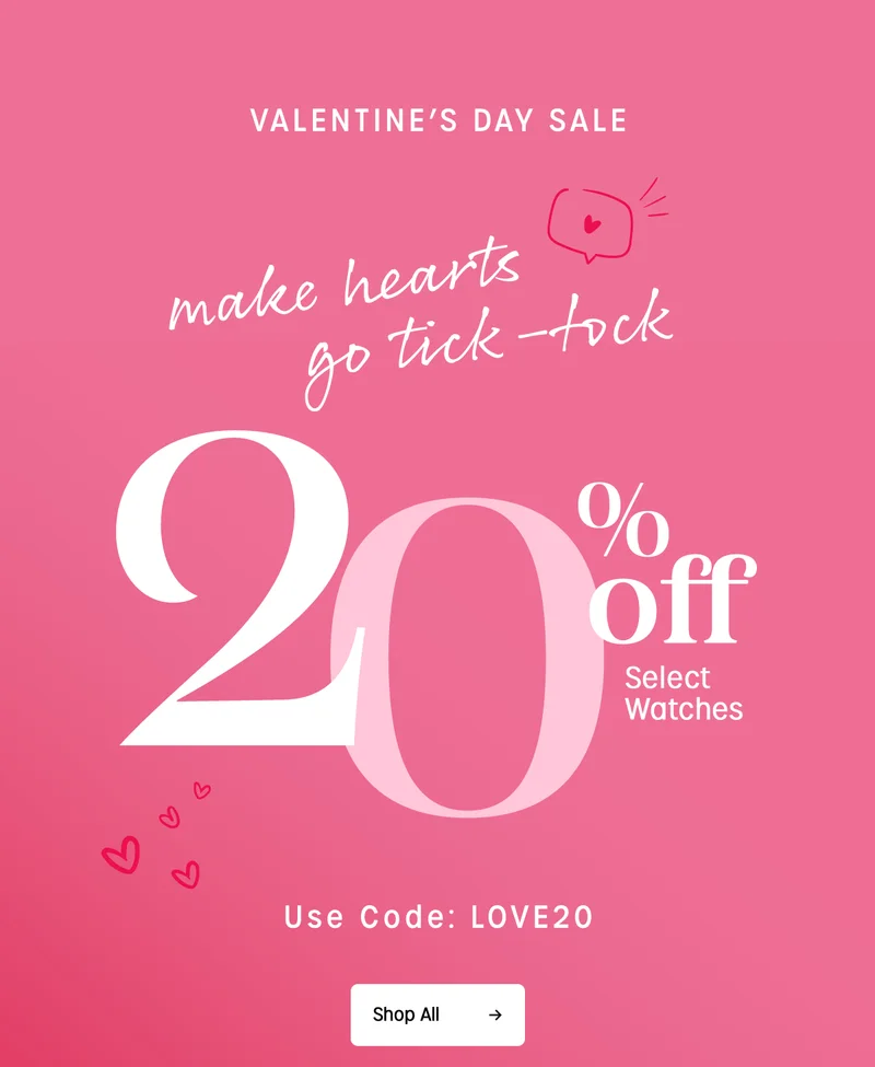 Shop All (Valentine's Day Sale) - Timex