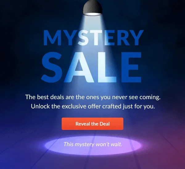 Mystery Sale | Shop Now