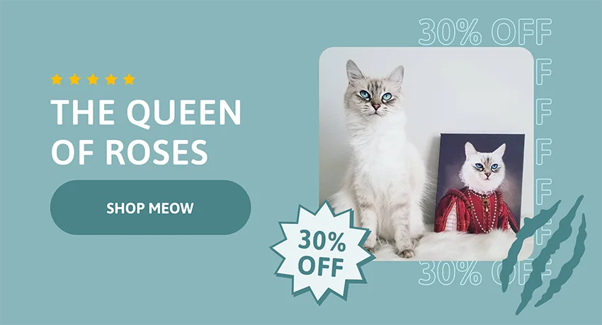 30% Off - The Queen of Roses