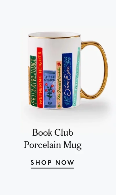 Book Club Porcelain Mug