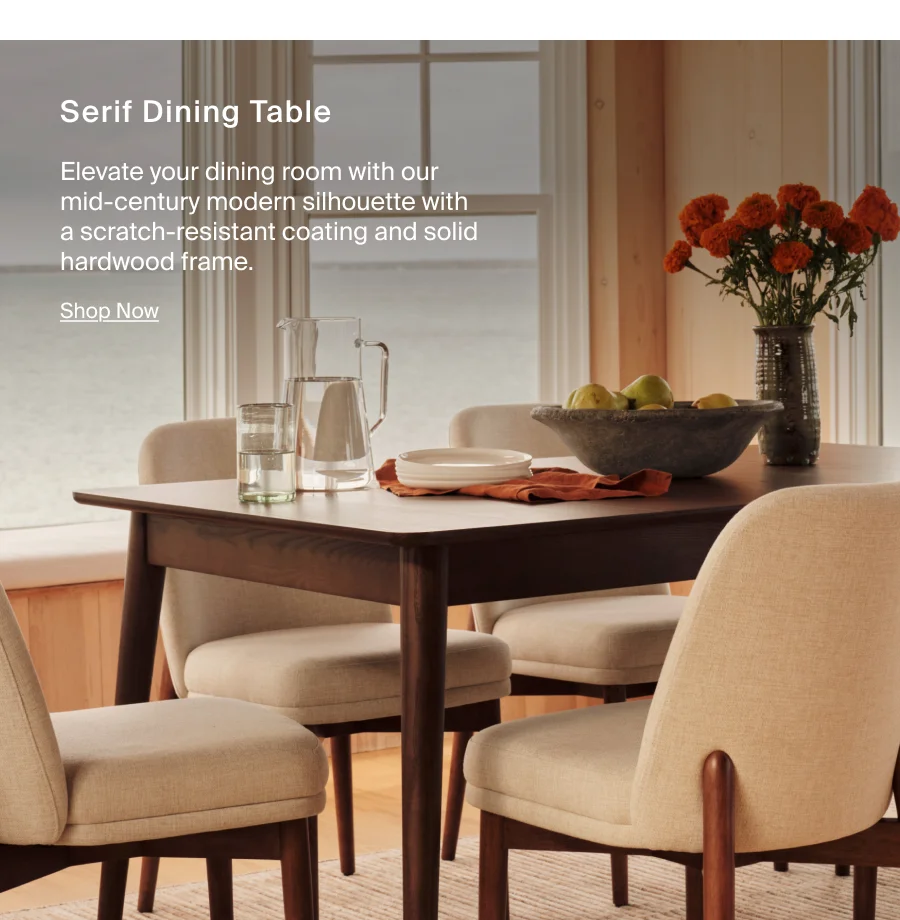 Serif Extendable Dining Table