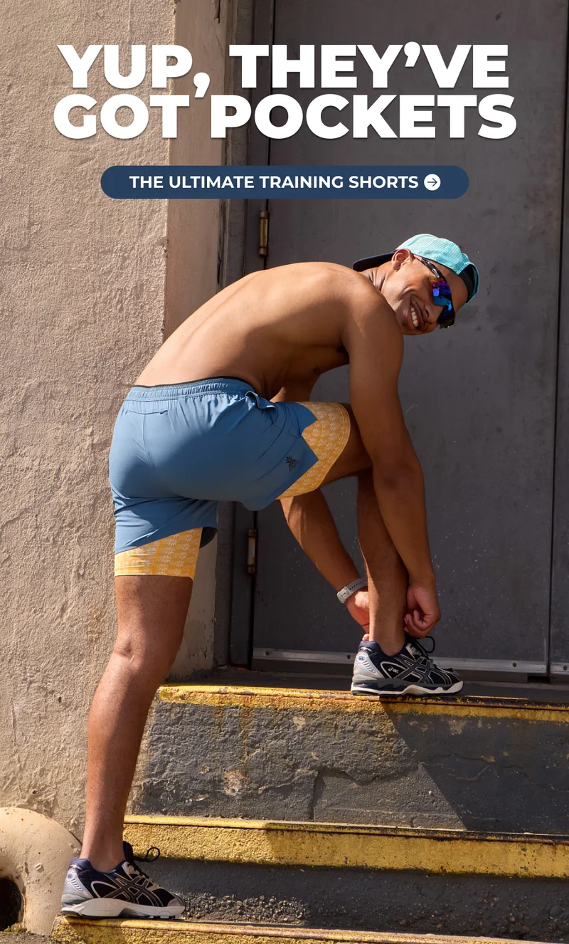 YUP, THEY'VE GOT POCKETS: The Ultimate Training Shorts
