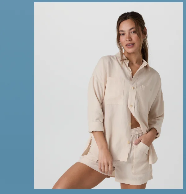 Trestles Twill Button Up