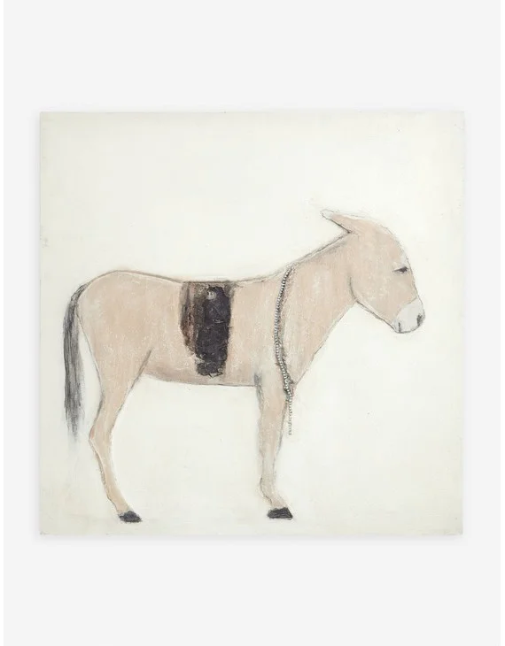 Burro Dia Wall Art by Paul Meyer-32" x 32"
