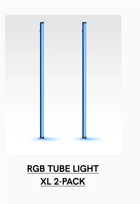 RGB Tube Light XL 2-Pack