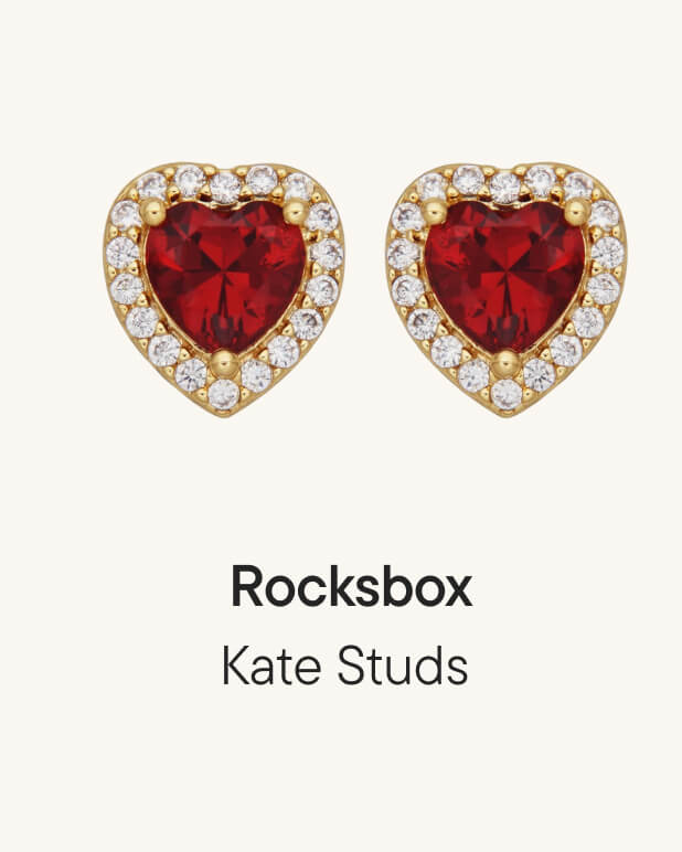 Heart Kate Studs