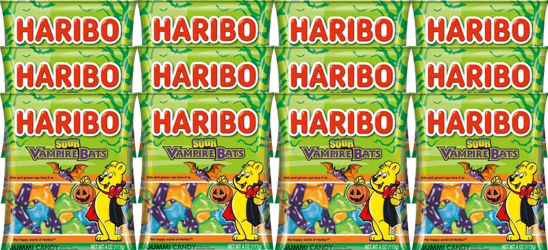 Image of Haribo Sour Vampire Bats Gummi (12 Pack)