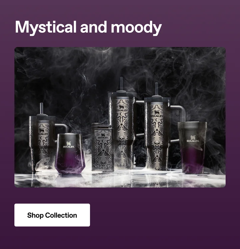 Mystical and moody. Shop Collection.