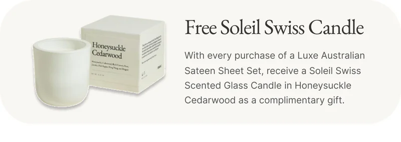 Free Soleil Swiss Candle