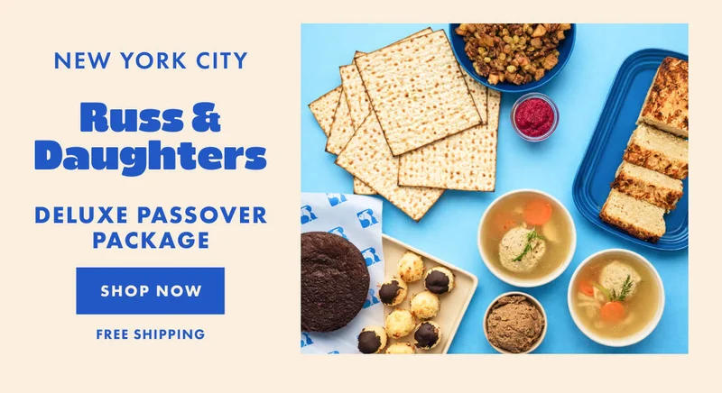 Russ & Daughters Passover Dinner Russ & Daughters Passover Dinner