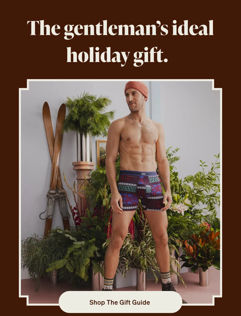 The gentleman’s holiday gift guide.