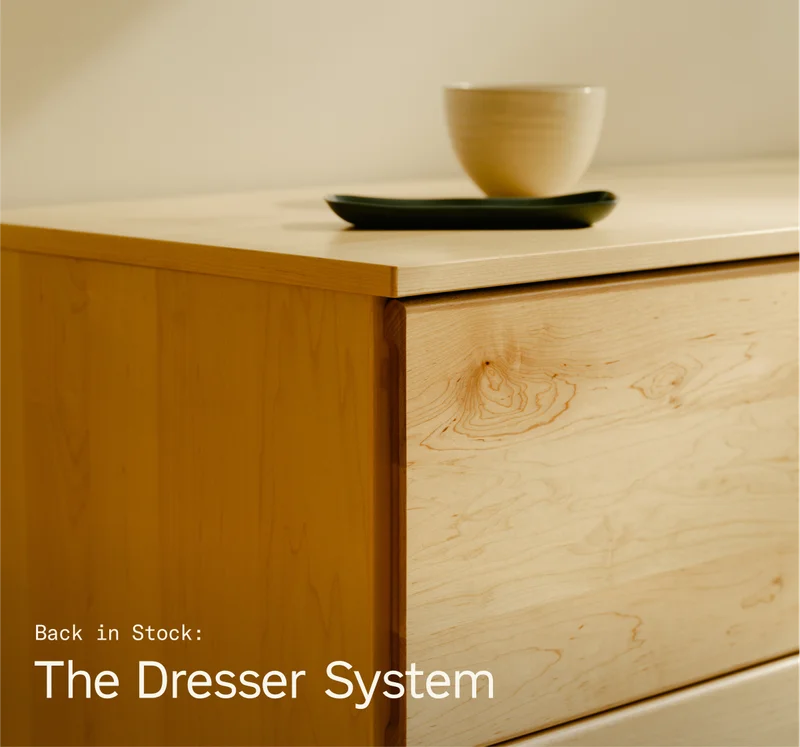 Back in Stock: The Dresser System