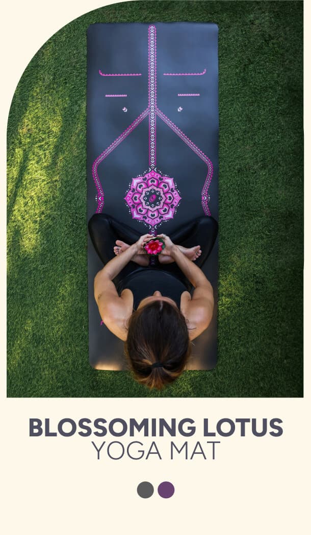 Blossoming Lotus Yoga Mat